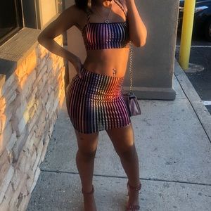 Two Piece Multi Color Set